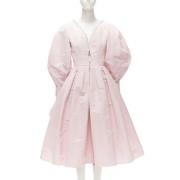 Pre-owned Rosa polyester Alexander Mcqueen kjole