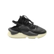 Pre-owned Svart skinn Y-3 joggesko