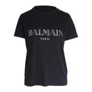 Pre-owned Svart bomull Balmain skjorte