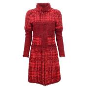 Pre-owned Rød bomull Chanel kjole