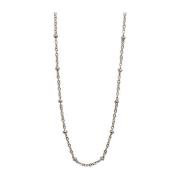 DOT Chain Necklace Silver 55 CM