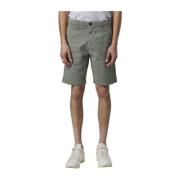 Grønn Nn07 Crown Garment-Dyed Shorts Shorts