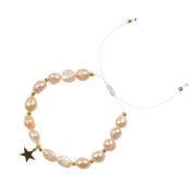 Pearl Bead Bracelet 8 MM Rose