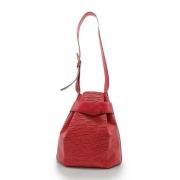 Pre-owned Rødt skinn Louis Vuitton skulderveske