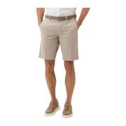Beige Brax Bari Regular Shorts Shorts