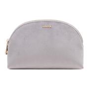 Velvet Make-Up Pouch Elephant Grey