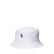 Hvit Bucket Hat
