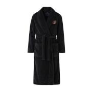 Sorter Lexington Home Lesley Fleece Robe, Black Robe