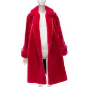 Pre-owned Rødt stoff Dior Coat