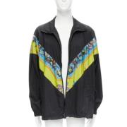 Pre-owned Svart polyester versace jakke