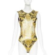 Pre-owned Gull stoff Versace Top