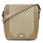 Beige Lerret Crossbody Veske - Gucci GG