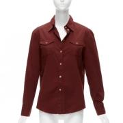 Pre-owned Rød bomull Prada skjorte