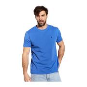 Blå Element Tee Økologisk Bomull T-Skjorte