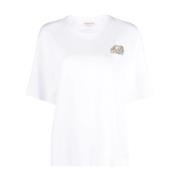 AMQ Seal Logo Krystallbrodert T-skjorte