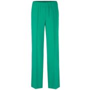 Grønne bukser med elastisk linning