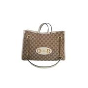 Pre-owned Beige skinn Gucci Tote