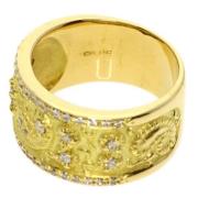 Pre-owned Celine-ring i gullgult gull