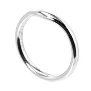 Pre-owned Solv Platinum Tiffany & Co. Ring