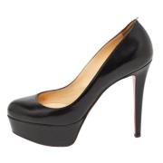 Pre-owned Svart skinn Christian Louboutin haeler