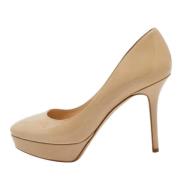 Pre-owned Beige skinn Jimmy Choo haeler