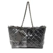 Pre-owned Gratt stoff Chanel Tote