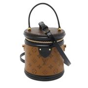 Pre-owned Brunbelagt lerret Louis Vuitton Cannes