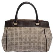 Pre-owned Brunt lerret Givenchy Tote