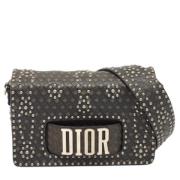 Pre-owned Gronn Dior skulderveske i skinn