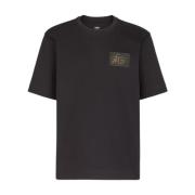 Canvas Patch Crew-neck T-skjorter og Polos