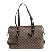 Pre-owned Brunt stoff Louis Vuitton Chelsea