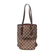 Pre-owned Brunt stoff Louis Vuitton Marais