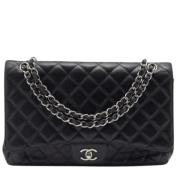 Pre-owned Svart skinn Chanel Flap Bag