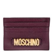 Pre-owned Lilla Moschino lommebok i skinn