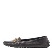 Pre-owned Svart skinn Louis Vuitton Flats