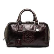 Pre-owned Lilla skinn Loewe Amazona