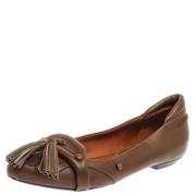 Pre-owned Brunt skinn Givenchy Flats
