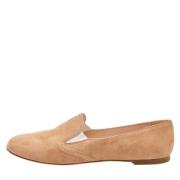 Pre-owned Beige semsket skinn Casadei Leiligheter