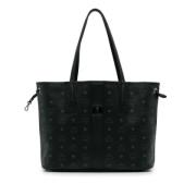 Pre-owned Svart skinn MCM Tote