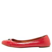 Pre-owned Rodt skinn Marc Jacob Flats