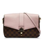 Pre-owned Brunt stoff Louis Vuitton Crossbody Bag