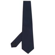 Pre-owned Navy Polyester Prada Tie
