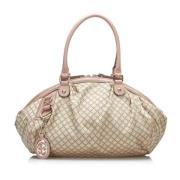 Pre-owned Beige skinn Gucci veske