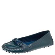 Pre-owned Bla skinn Louis Vuitton Flats