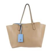 Pre-owned Beige skinn Gucci Tote