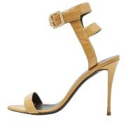 Pre-owned Gult skinn Giuseppe Zanotti sandaler