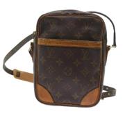 Pre-owned Brunt lerret Louis Vuitton Amazone