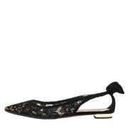 Pre-owned Black Mesh Aquazzura Leiligheter