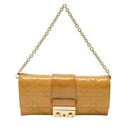 Pre-owned Beige Leather Dior lommebok