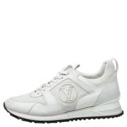 Pre-owned White Mesh Louis Vuitton joggesko